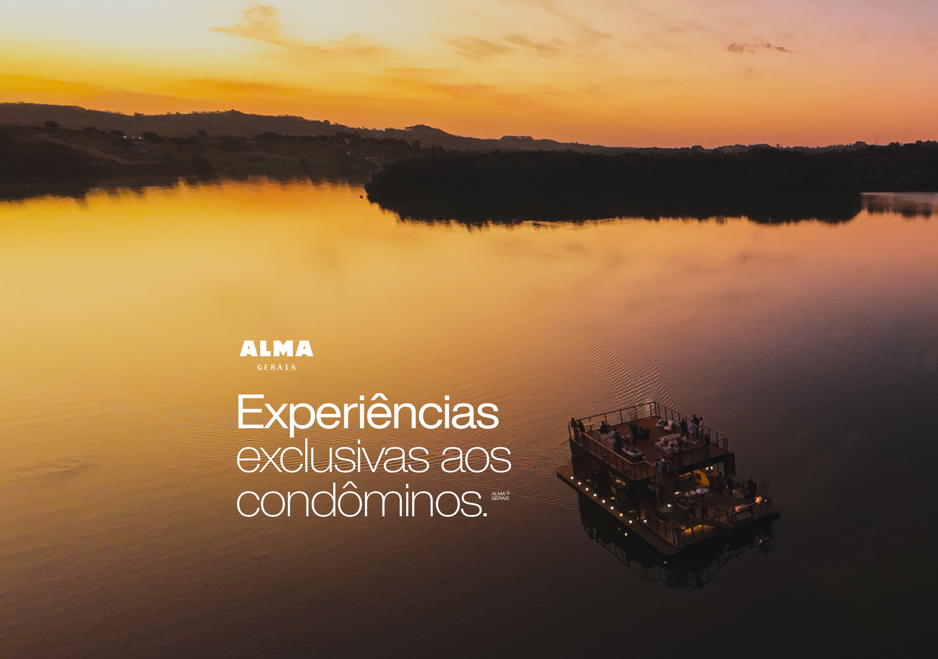 Experiências exclusivas aos condôminos — Alma Gerais