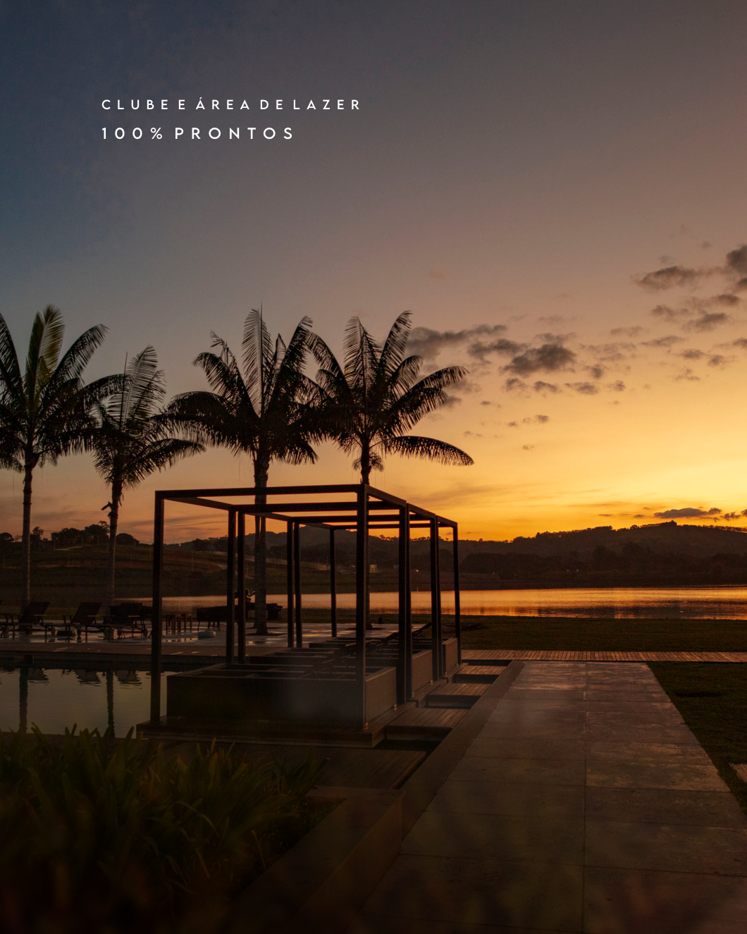 Clube e Área de Lazer — 100% Prontos